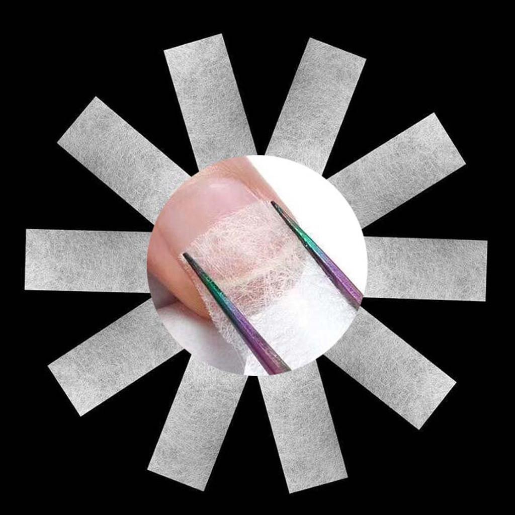 Περιποίηση νυχιών Fiberglass Silk Nails Wrap for Gel Extension Tools