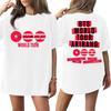 Hot Sale 2026 Tour Korean KPOP BTS Letter Same Style Graphic Print Short Sleeve T-Shirt Summer Clothes Oversized Men Women's T-Shirt Kpop Star T Shirt