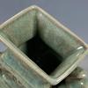 Chinese Antique Song Ru Kiln Porcelain Phoenix Head Ceramic Vase Ornaments Home Room Accessories Items Office Desktop Decoration