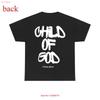 100 Cotton Casual T Shirt For Summer MenS Child Of God Vintage Washed Soft Fashion Comfortable Homme Breathable Stylish