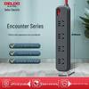 Delixi Multi-Function Extension Cord Power Strip for Home/Dorm with Multi-Socket Converter