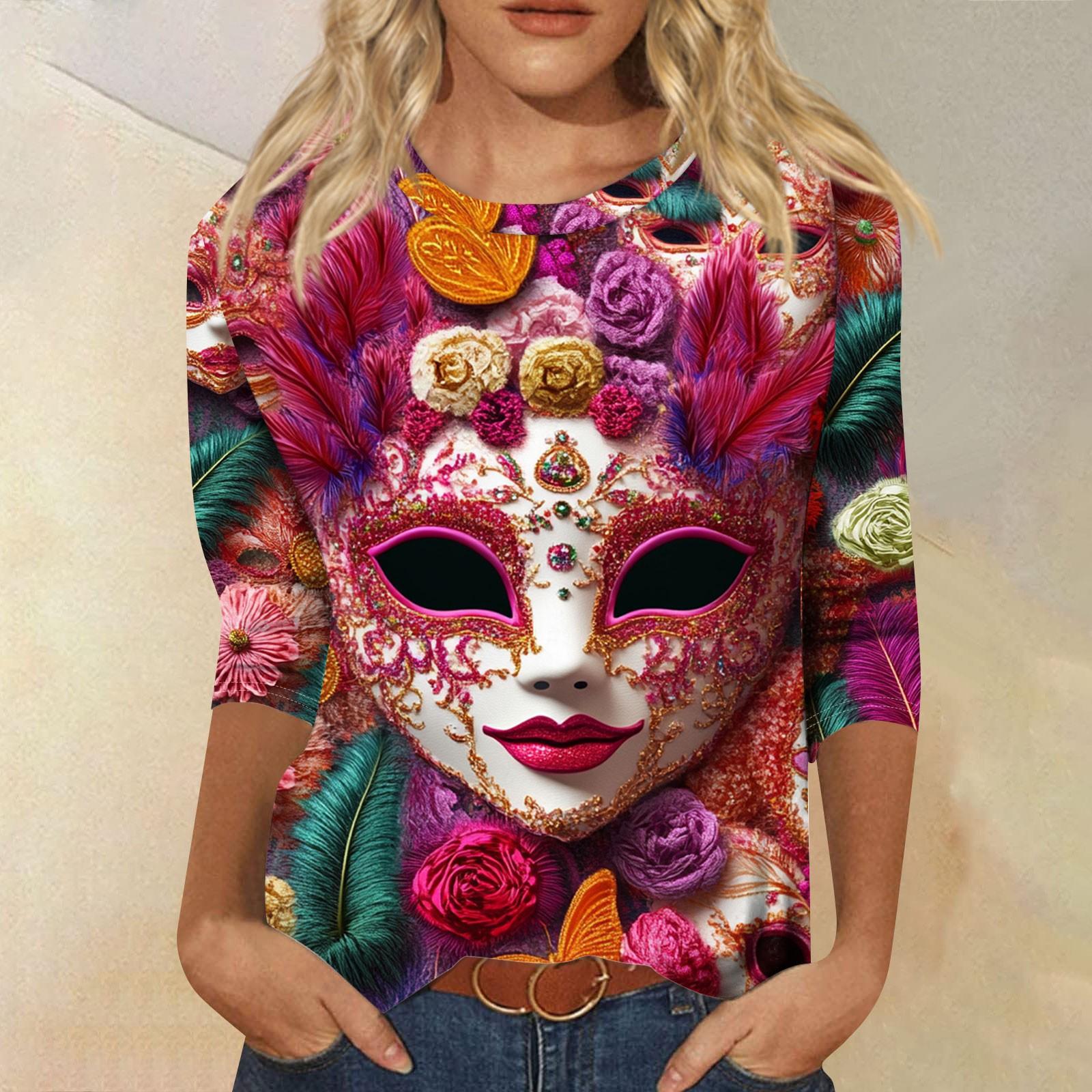 

Женская мода повседневная рубашка с разрезом на рукавах и круглым вырезом в винтажном стиле XXL