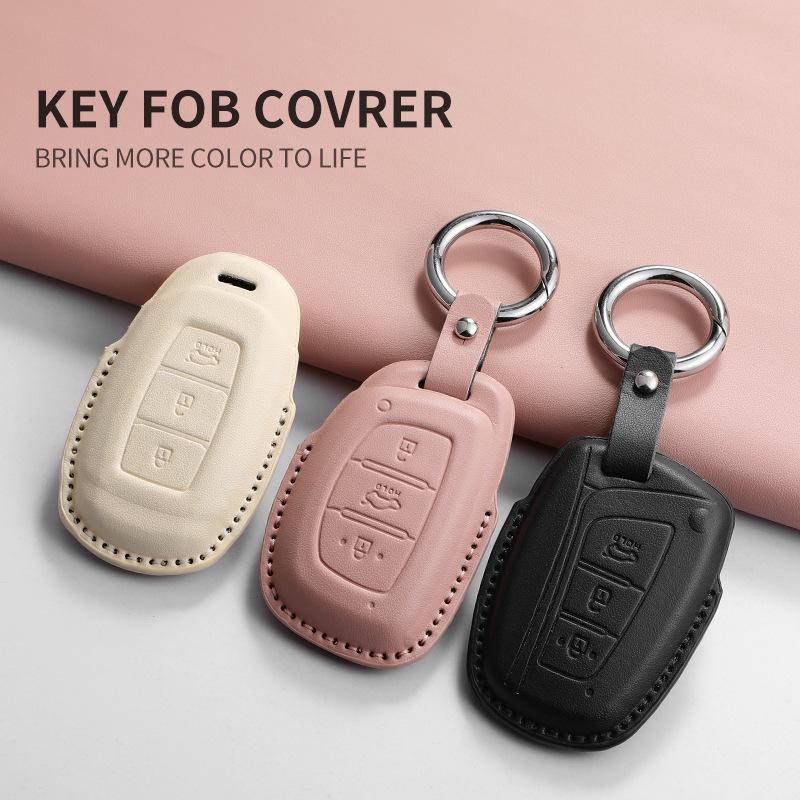 Beijing Hyundai Key Cover for ix35, Tucson, Sonata, Elantra 9, Elantra ix25 – Car Interior Accessory
