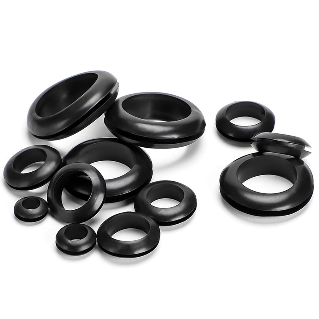 73Pcs Soft Rubber Protective Ring Snap Seal Ring O-Ring, Suitable For Wire, Pipe, Insulation Protective Sleeve