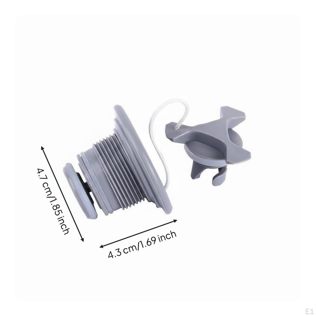 Triangle Airs Port Easy to Inflate and Deflate Boat LeakResistant double Seal Air Plug for