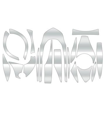 CUSTOM YOROI Vlastní samolepka pro 20 23 a Goliath Baitcasting Ochrana proti poškrábání SEAT.JP Gravius, Gravius, Navijáky, (Čiré, Levoruké)