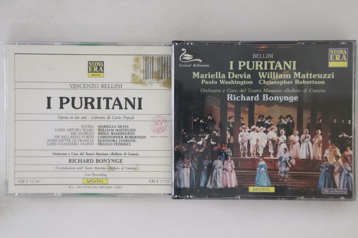 

CD РИЧАРД БОНИНЖ - Беллини Пуритане 684243 NUOVA ERA Италия Классика Б/У