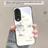 Fresh and Healing Breeze For Honor X5 Plus X30 X9c Smart X5b X9a X30 Max X50i 30 Pro 50 Pro 70 90Smart 200 Lite Glass Phone Case