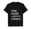 Eat, Sleep, Invest, Buy PLTR. Palantir Investment. T-shirt