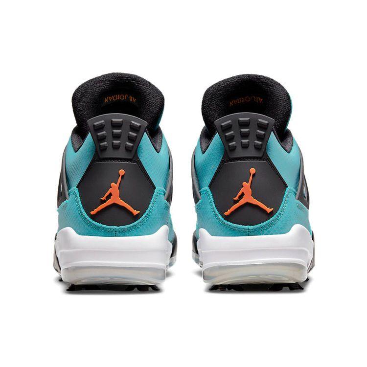 Air Jordan 4 Golf NRG Torrey Pines Herren Sneaker Teal New-Emerald Grape-Ice CZ2439-300