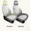 Smart 1 Gen Luxury Leather Car Seat Cushion: Fully Enclosed, Wear-Resistant, Breathable