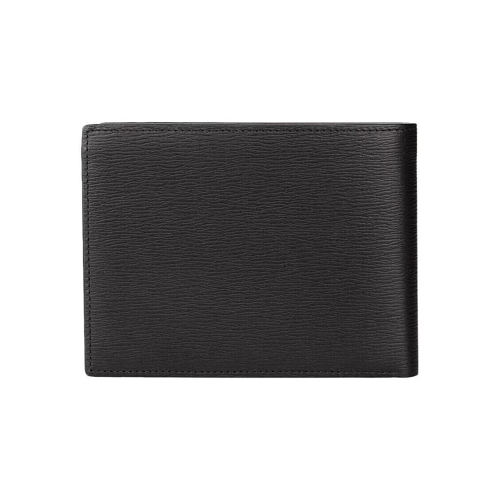 Montblanc Westside 6 Card Slot Short Leather Wallet Men Wallet Black 38036