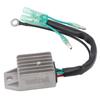 Outboard Motor Voltage Rectifier Regulator Aluminum Alloy for 15HP 2 Stroke Boat Engine