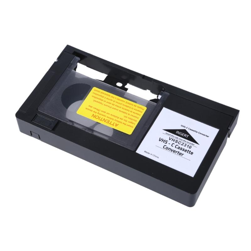 Convert Your Memories VHS C SVHS Tape Adapter, VHS C To VHS Cassette Adapter Effortless Video Transfer To Digital Output