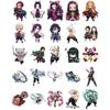 55/110/220Pcs stickers of Nezuko Kamado from Demon Slayer anime, suitable for DIY projects on phones laptops suitcases skateboards and graffiti
