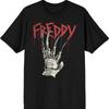 A Nightmare On Elm Street Freddy Claw Men's Black Short-Sleeve T-Shirt