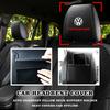 1/2 szt. Pokrowiec na zagłówek samochodowy Akcesoria do stylizacji siedzeń Do VW Golf Polo Passat Touran Tiguan Beetle Jetta Magotan Uniwersalny Miękki Top