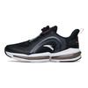 Anta Kids Rotating Buckle Shock Absorbing Wear Resistant Breathable Low Top Running Shoes Kids Running Shoes Black Silver 312225550-6