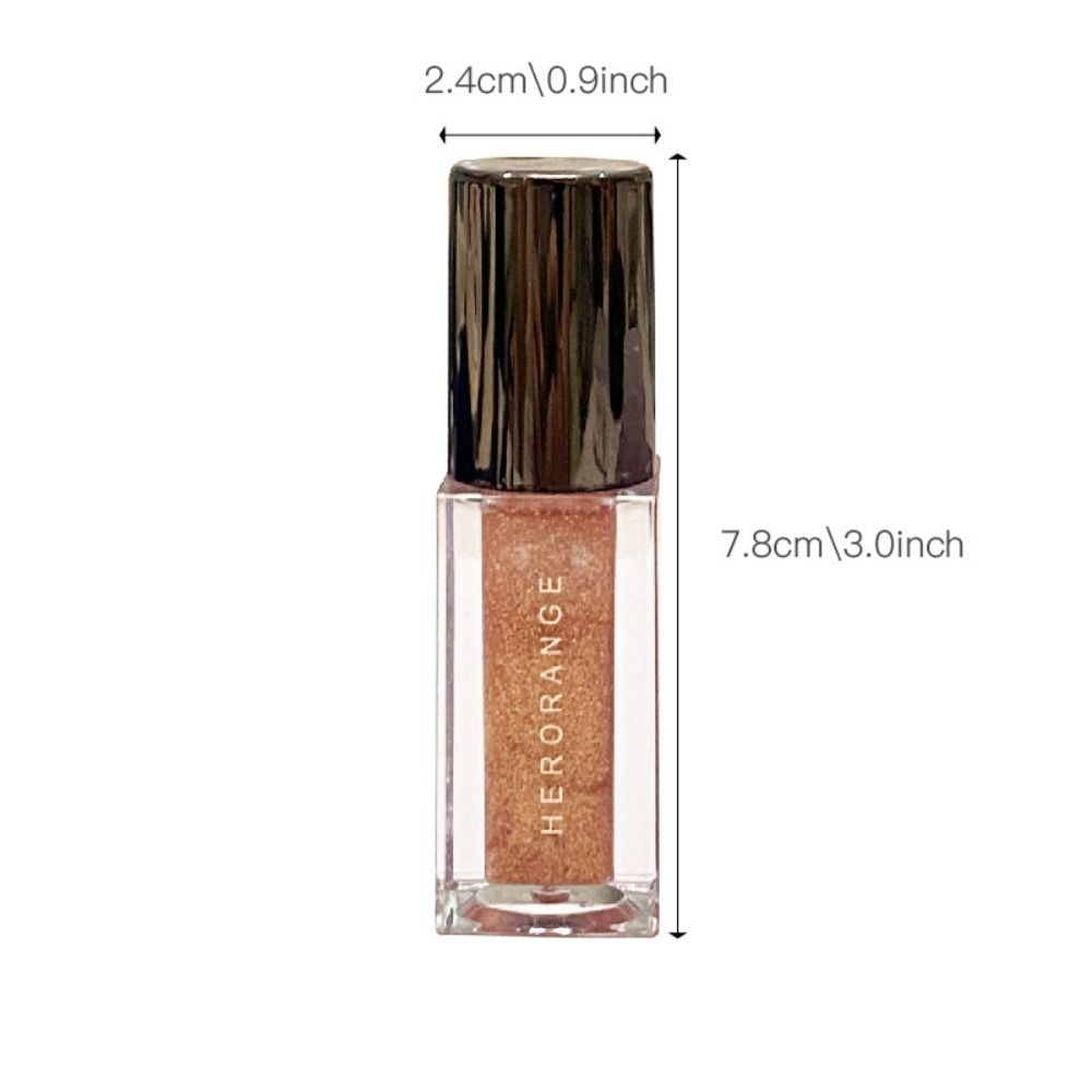 Sparkle Long-Lasting Lip Gloss Non-Fading Non-Sticky Lip Glaze Clear Moisturizing Lip Oil for Women