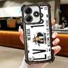 Retro Vintage License Plate Soft Phone Case For Xiaomi Redmi Note 14 15 Pro Plus 13 12 11S 11T 5G 10 9S 9 Plating Anti-Fall Fund