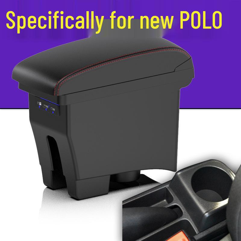 2018 VW Polo Armrest Box & Accessories for Center Console Upgrade 2017+