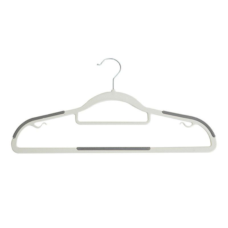 Newcomer Exclusive: Non-Slip Plastic Clothes Hangers for Wet and Dry Use