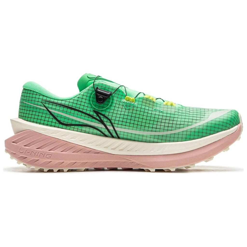 Li Ning Lu Pro V2 Running Shoes Men Sneakers Green ARNU007-3