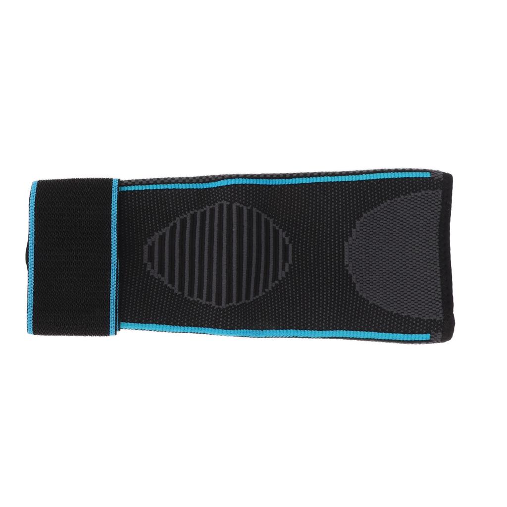 Sports Elbow Brace Adjustable Breathable Comfortable Protective Elbow Support for Men Blue L