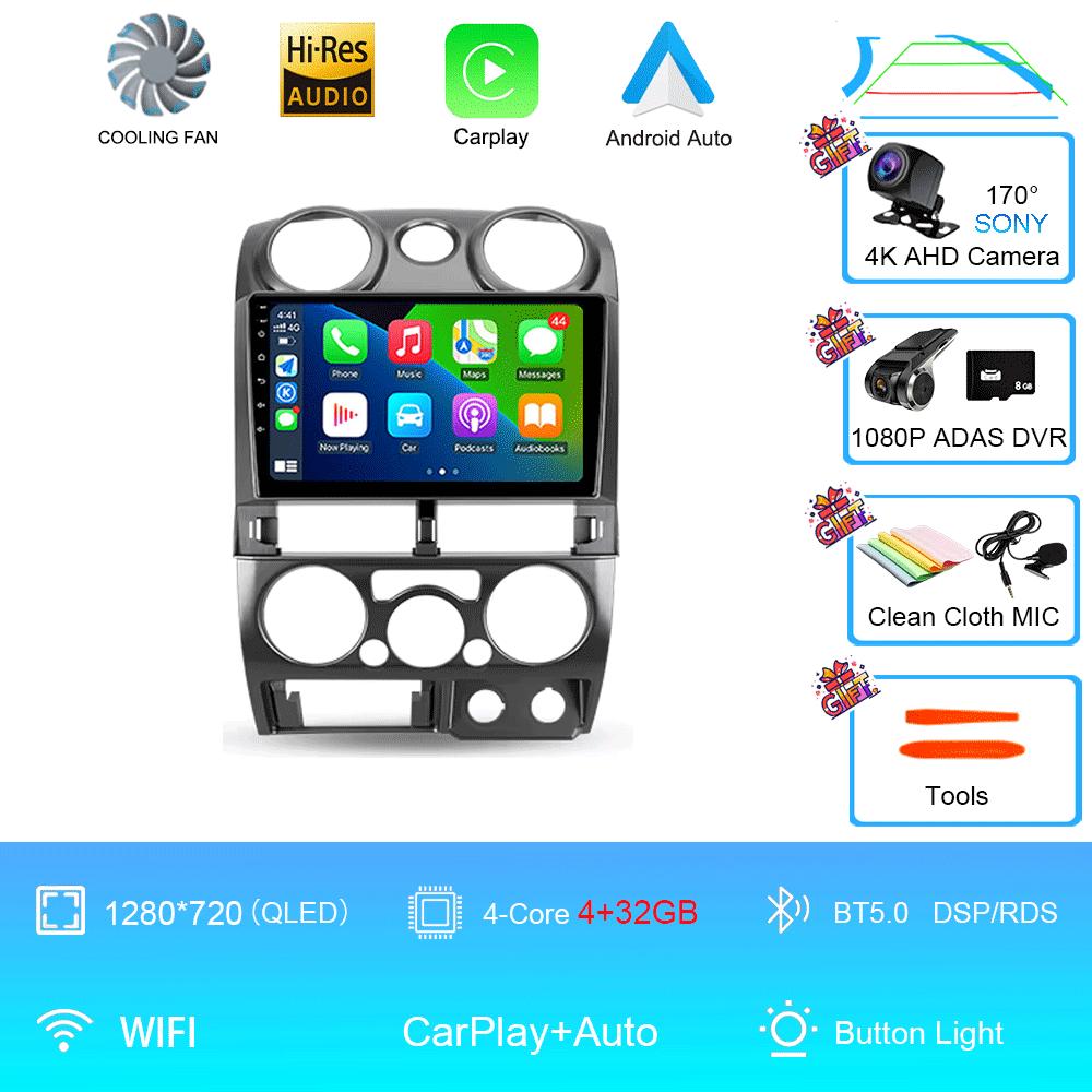 Car Radio Android 14 Carplay For Kia Cerato 3 K3 Forte 2013 2014 2015 2016 2017 2018 Auto Stereo Multimedia Player GPS Navigatio