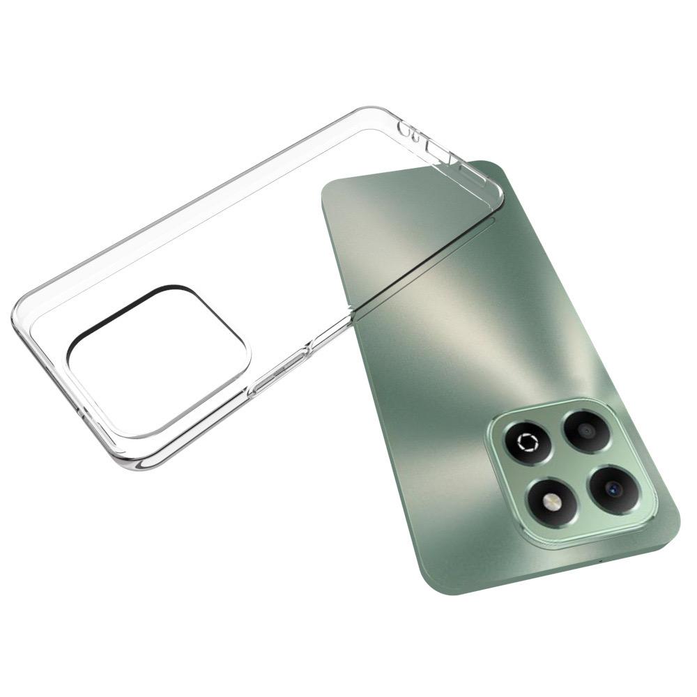 For Honor X6b 4G Case 2.0mm TPU Transparent Phone Cover (Big Rear Lens Hole)