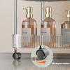 1pc-Mobile Rack with Wheels Transparent Acrylic Kitchen Storage Rack Household Trolley Snacks Seasoning Sundries Storage Rack