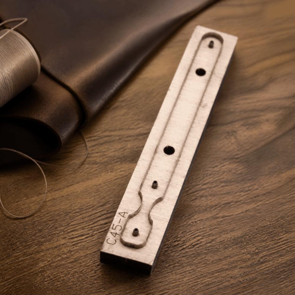 Wooden Die Leather Cutting Die Long Strip Design DIY Leather Tool Strap Cutting Die  For DIY Crafts