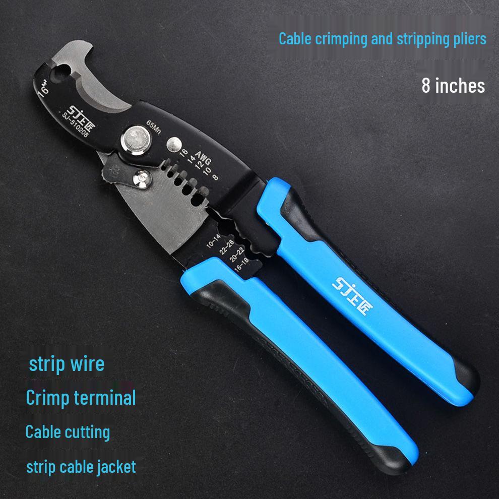Electrician's Multifunctional Wire Strippers and Cutters