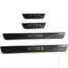 FIT For BYD ATTO 3 ATTO3  Door Sill Scuff Plate Welcome Pedal Stainless Steel Protector Sticker Car Styling