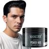 Mancode Power Wax Pro Crema Cera per Styling Capelli Livello 5 | Tenuta Forte 24 Ore & Finish Opaco | Facile da Lavare & Styling Flessibile | Formula Nutriente con