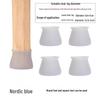 Silicone Non-Slip Chair and Table Leg Covers - Thick, Universal, Wear-Resistant Protection Pads