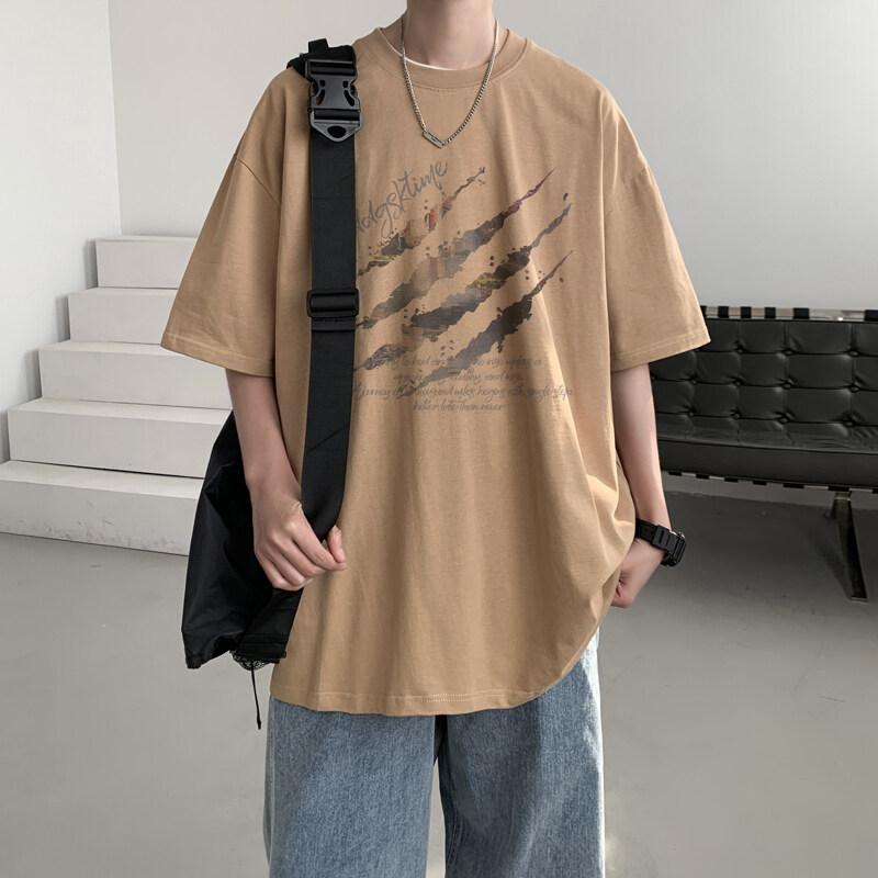 Unisexs Cotton Tshirts White Unisexs 5XL Oversized T Shirt Summer Casual Wear Letter Print Hip Hop Tee Shirts for Unisex Male Clothes