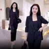 Women's Trendy Two-Piece Suit: Spring/Autumn Slimming & Stylish Professional Wear