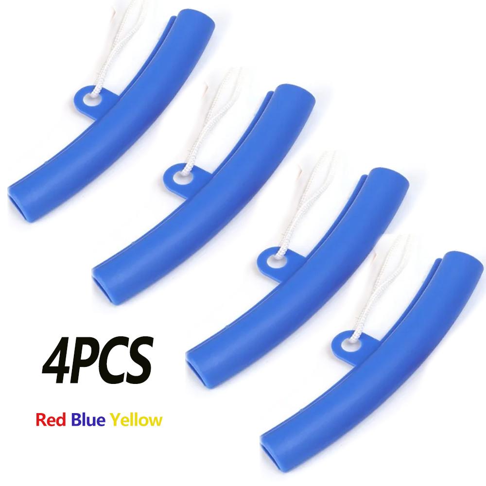 4/8Pcs Car Wheel Steel Ring Protective Sleeve  Tyre Wheel Changing Edge Savers Tire Replacement Protector Tire Replacement Prote
