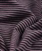 FRIZMWORKS Thin Stripe Half Tee _ Red Bean