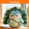 Green Peacock Plush Toy Backpack Charm With Cute Animal Design For Kids And Teens