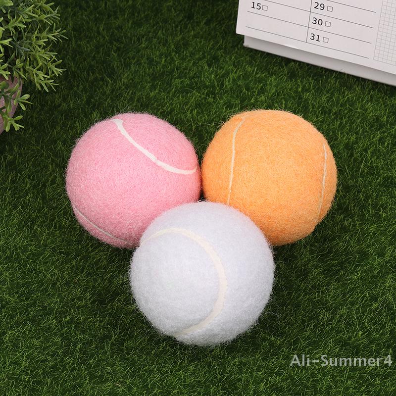 1/3 Stück Tennisbälle Verschleißfest Hochelastisch Trainingsbälle 65MM Damen Anfänger Langlebiger Übungs-Tennisball für Verein