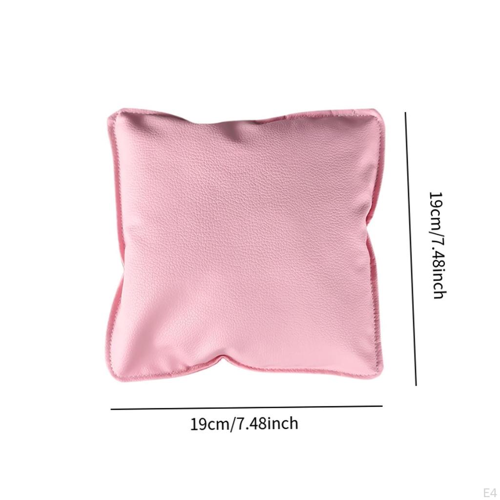 Arm Rests for Elbows, Elbow Pad Cushion, Comfortable Nail Supplies, Desk Station, PU Leather Hand
