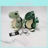 Adorable Green Plush Dinosaur Keychain Accessory Soft Cute Stuffed Toy Gift