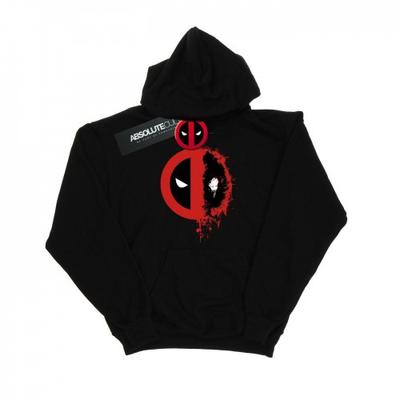 Damp/Dam Deadpool Split Splat Logga Huvtröja
