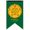 Stendardo Bandiera Game Of Thrones in Tessuto Poliestere per Decorazione Stanza a Tema