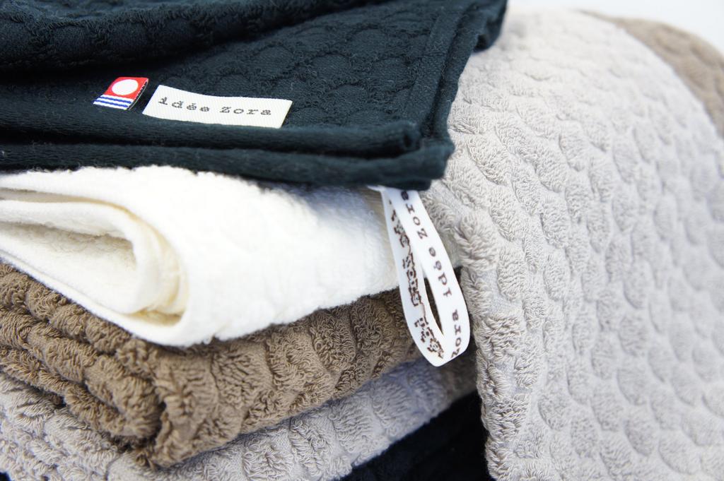 Imabari Towel Wash Towel Ideazora Dot Brown