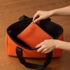 Versatile Open-Top Travel Tote with Wristlet Pouch Roomy Beach