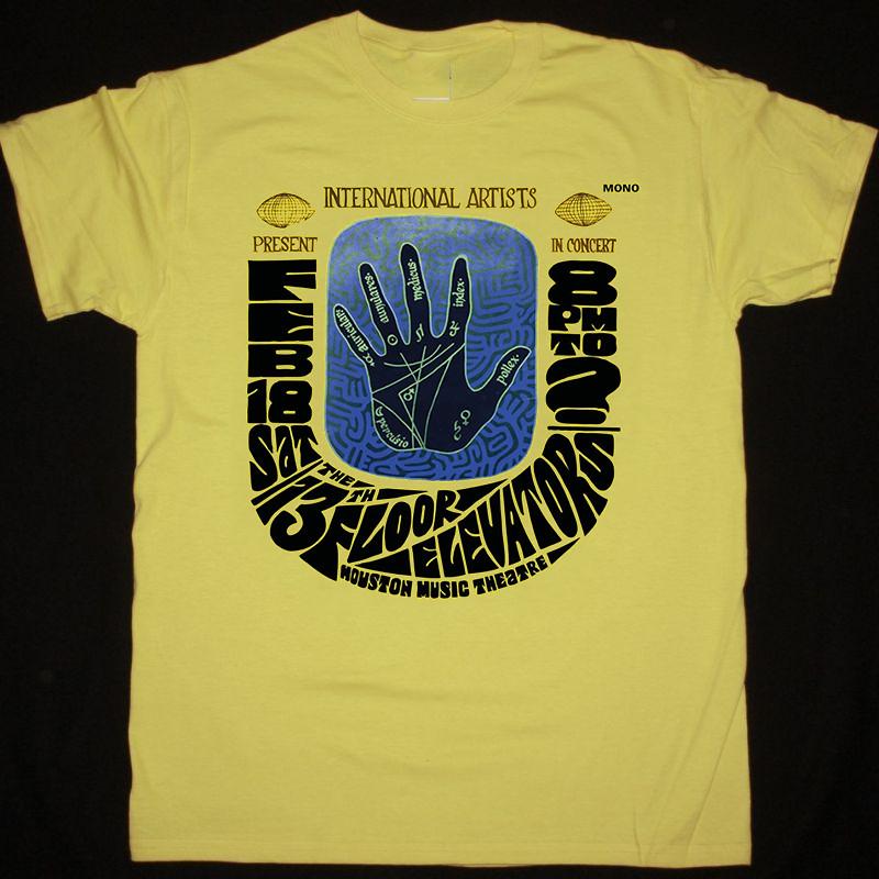 13th Floor Elevators Band Live Houston Music Theatre T Shirt Size S-5XL Unisex T-Shirt S