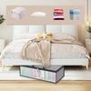 1Pc Wardrobe Organizer Clothing Storage Box Waterproof Clothing Storage Box Under Bed Large Capacity Dust Proof Storage Bag Save Space